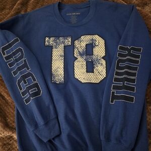 Tate McRae T8 Think Later World Tour Sweatshirt Size Small